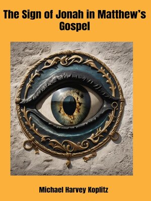 cover image of The Sign of Jonah in Matthew's Gospel